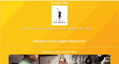 Desktop Screenshot of donquijotevalpo.com